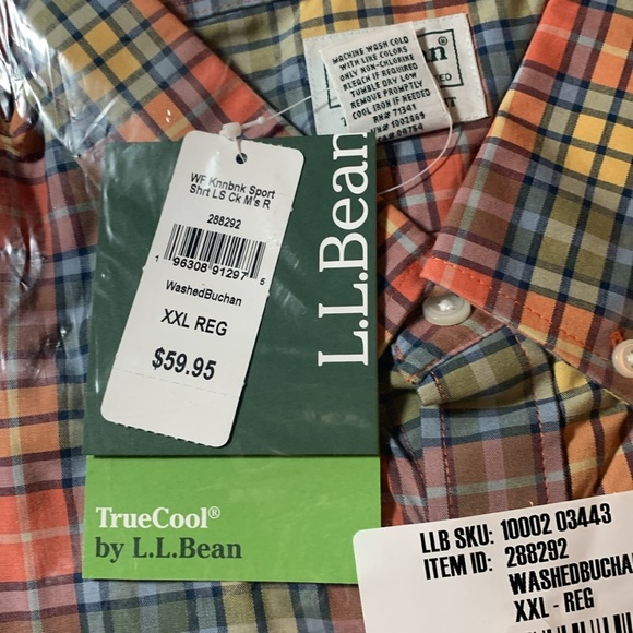New in Packaging: L.L. Bean Shirt Men Reg XXL - Picture 2 of 10